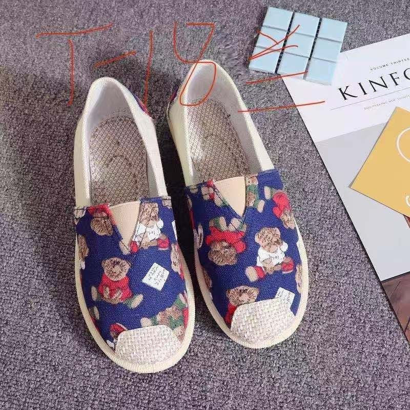 SUMMER Canvas Slip On Shoes Fashion Flats Shoes