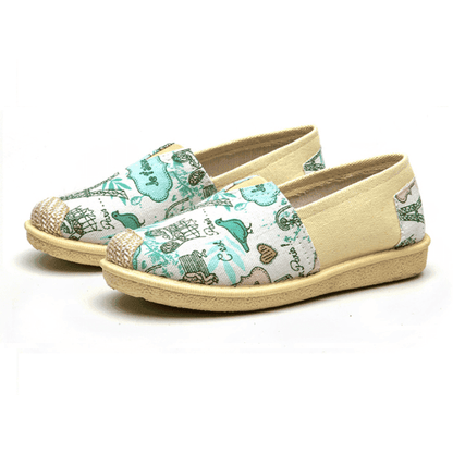 SUMMER Canvas Slip On Shoes Fashion Flats Shoes