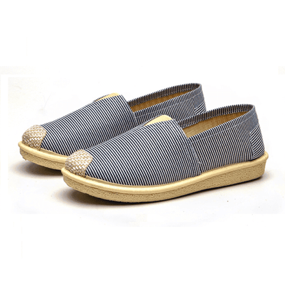 SUMMER Canvas Slip On Shoes Fashion Flats Shoes