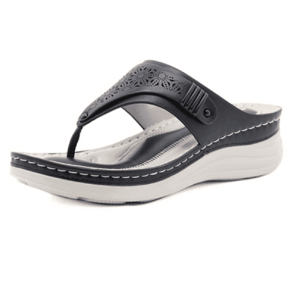 Sally - Summer Walking Soft Footbed Thong Sandals