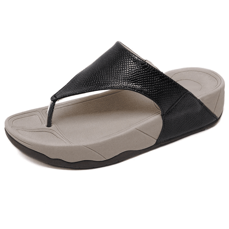 Sandals Women Summer Beach Bottom Thick Breathable Open-toe Flip Flops