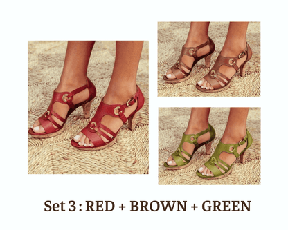 Orthopedic Boho Gladiator Sandals Wedge Heel Sandals