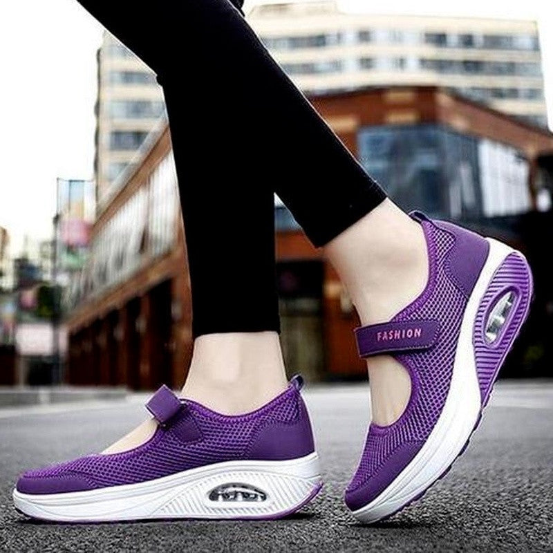 [FREE SHIPPING] Women's Air Cushion Mary Jane Shoes, Lightweight Breathable Fashion