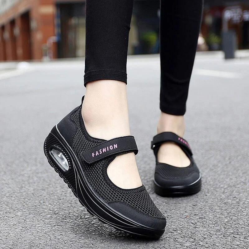 [FREE SHIPPING] Women's Air Cushion Mary Jane Shoes, Lightweight Breathable Fashion