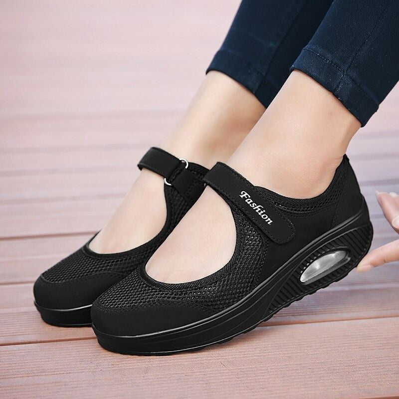 [FREE SHIPPING] Women's Air Cushion Mary Jane Shoes, Lightweight Breathable Fashion