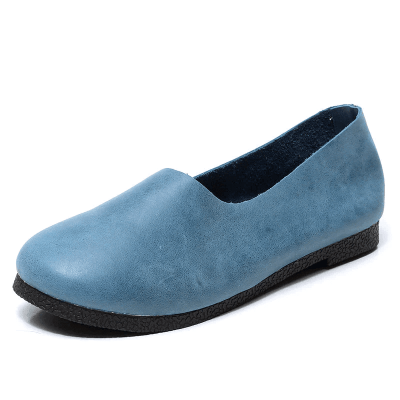  Soft Leather Flat Shoes Oxford Women Shoes