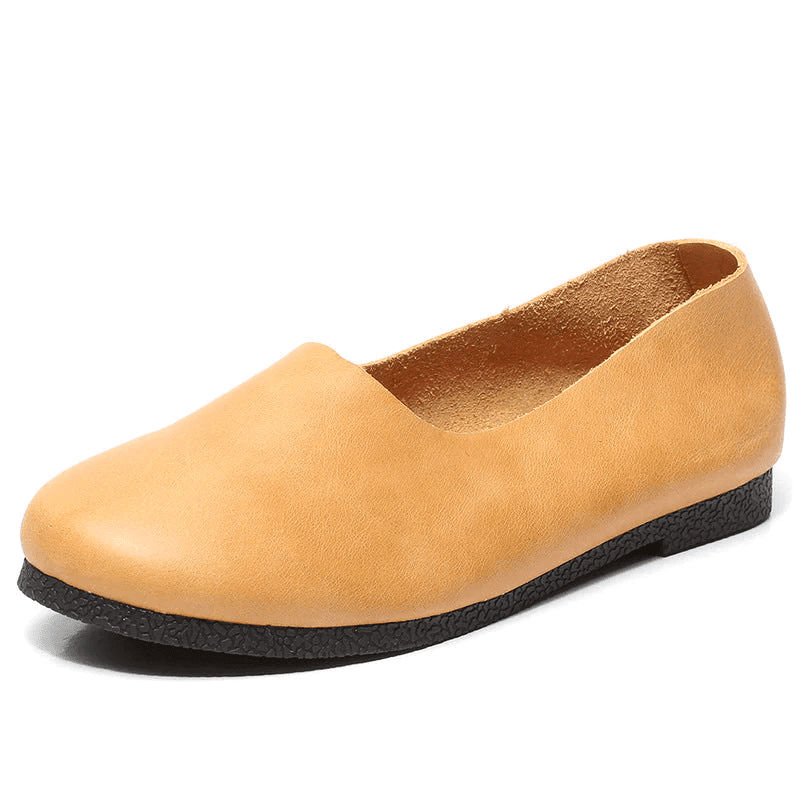  Soft Leather Flat Shoes Oxford Women Shoes