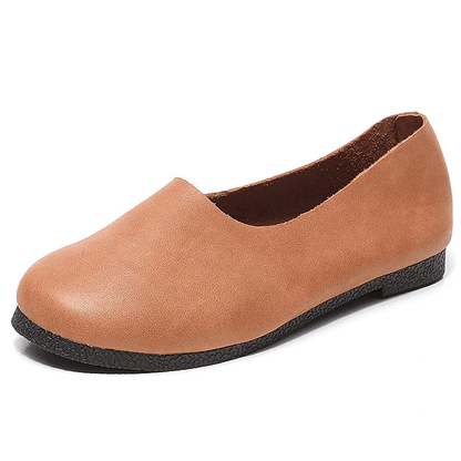  Soft Leather Flat Shoes Oxford Women Shoes