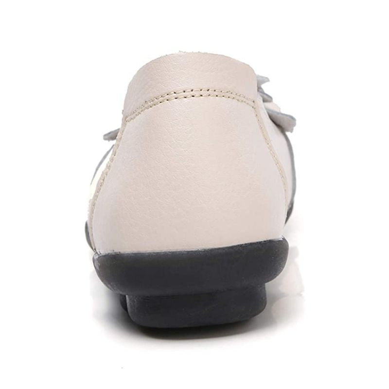  New Fashion Ballet Moccasins Genuine Leather Loafers Shoes For Women