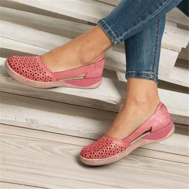  Breathable Women's Flat Extra Comfort Shoes