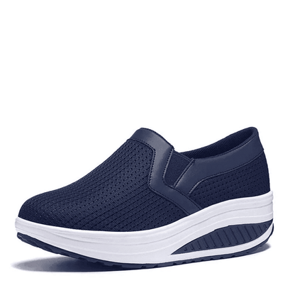 Mesh breathable spring and summer casual slip on rocking shoes