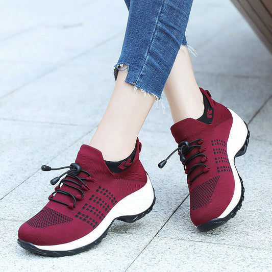 Orthopedic Breathable Stretch Cushion Sneakers shoes for Women's