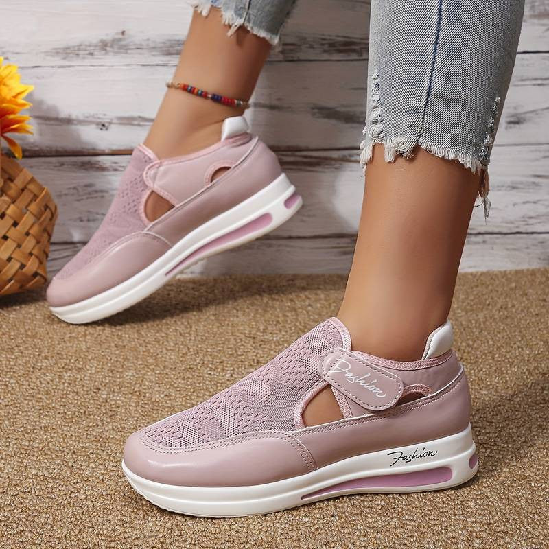 [FREE SHIPPING] Women's Fashion Breathable Comfortable Non-Slip Velcro Shoes