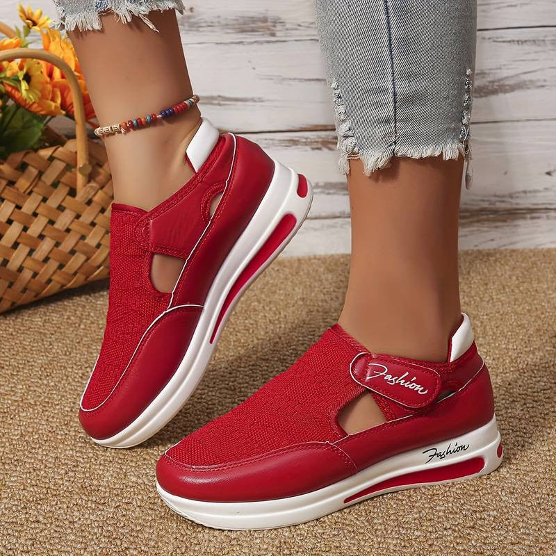 [FREE SHIPPING] Women's Fashion Breathable Comfortable Non-Slip Velcro Shoes