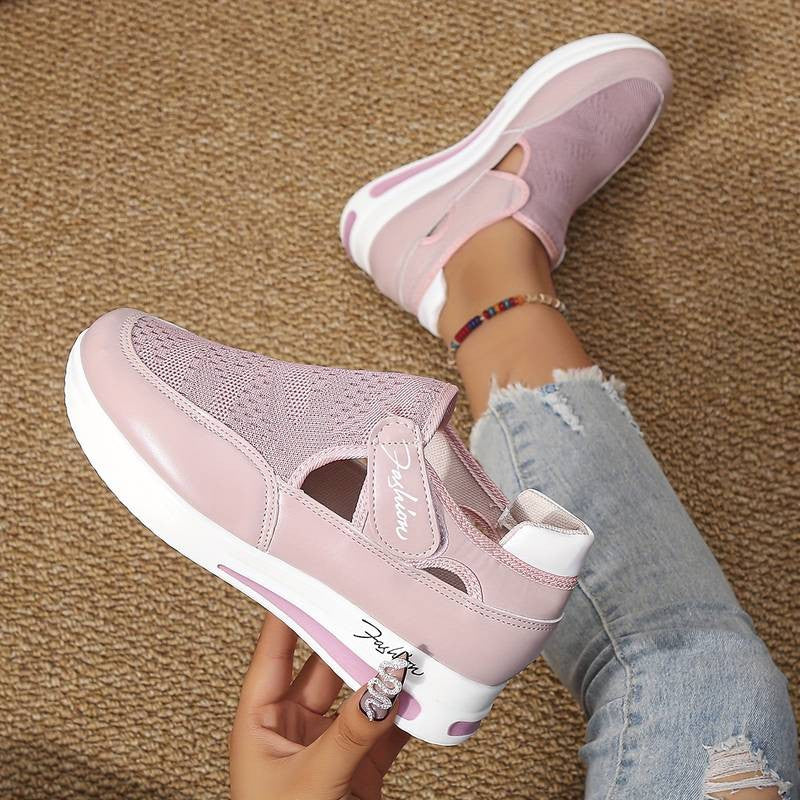 [FREE SHIPPING] Women's Fashion Breathable Comfortable Non-Slip Velcro Shoes