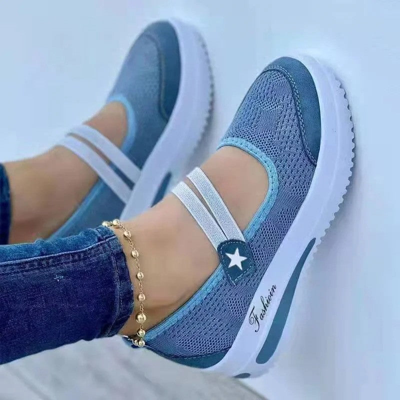 [FREE SHIPPING] Women's Fashion Breathable Comfortable Non-Slip Velcro Shoes