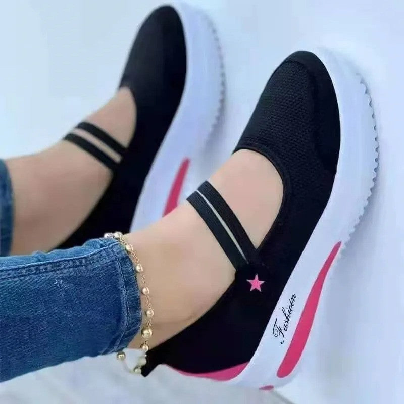 [FREE SHIPPING] Women's Fashion Breathable Comfortable Non-Slip Velcro Shoes