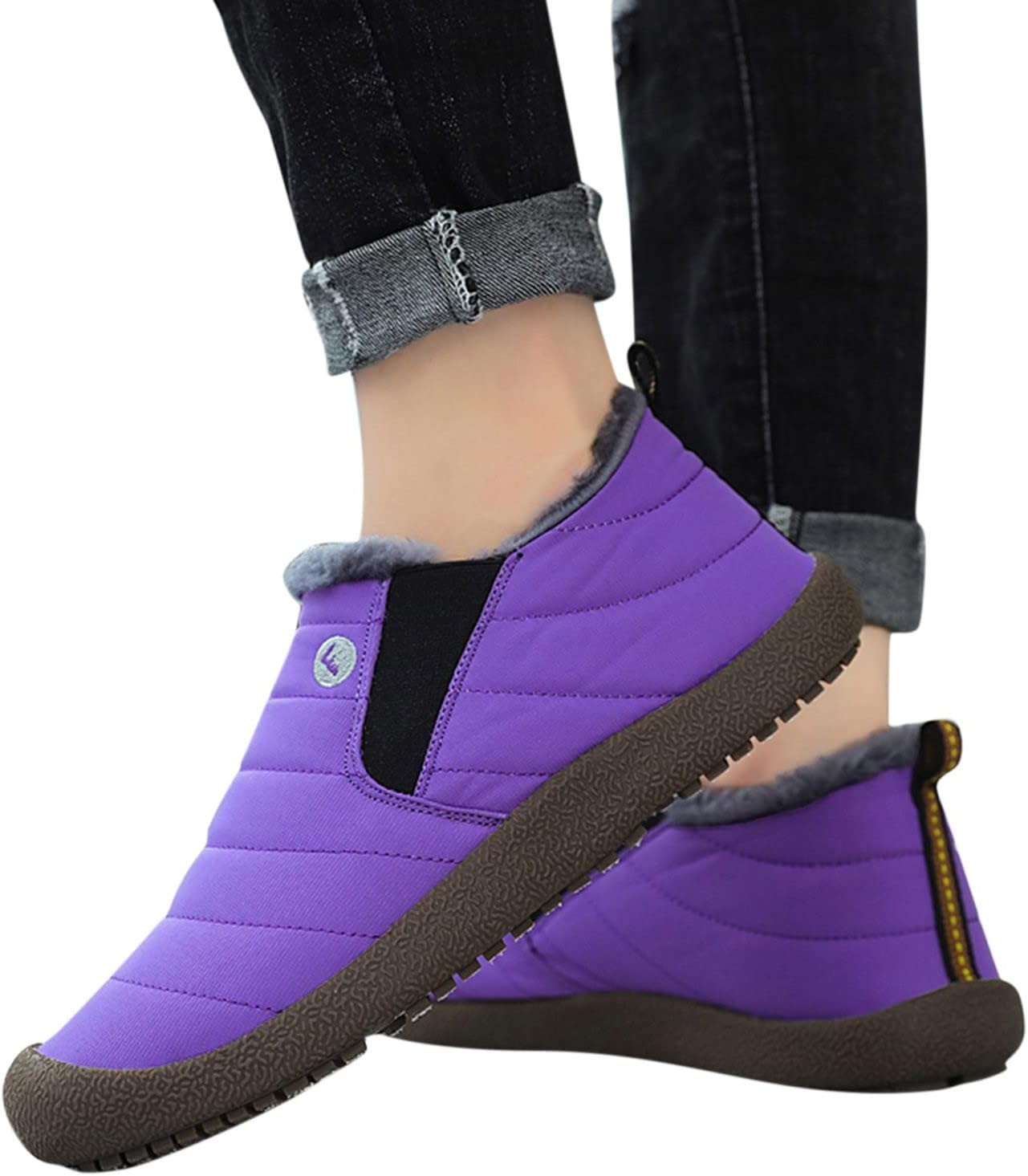 Cotton Velvet Winter Warm Non-slip Shoes