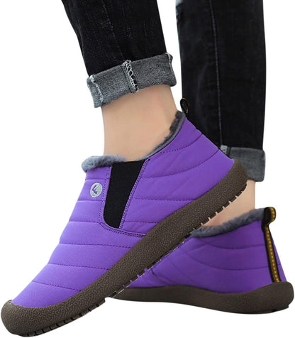 Cotton Velvet Winter Warm Non-slip Shoes