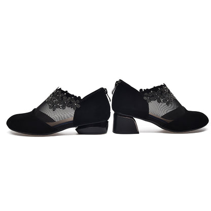 New fashion net yarn women's shoes