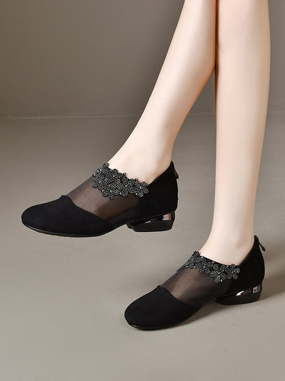 New fashion net yarn women's shoes