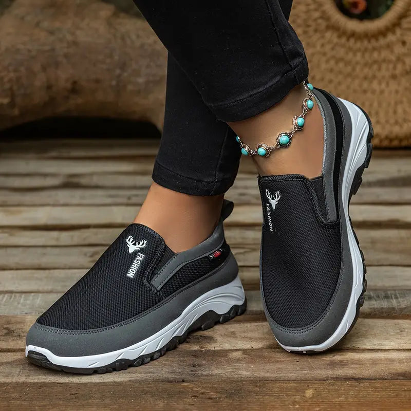 Breathable Women's Canvas Sneakers, Soft and Comfortable Casual Shoes